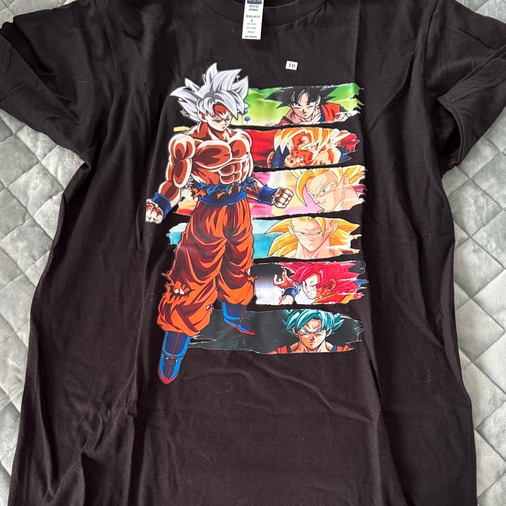 Dragon Ball Z Black Graphic T-Shirt